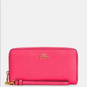 Hot pink COACH Wallet